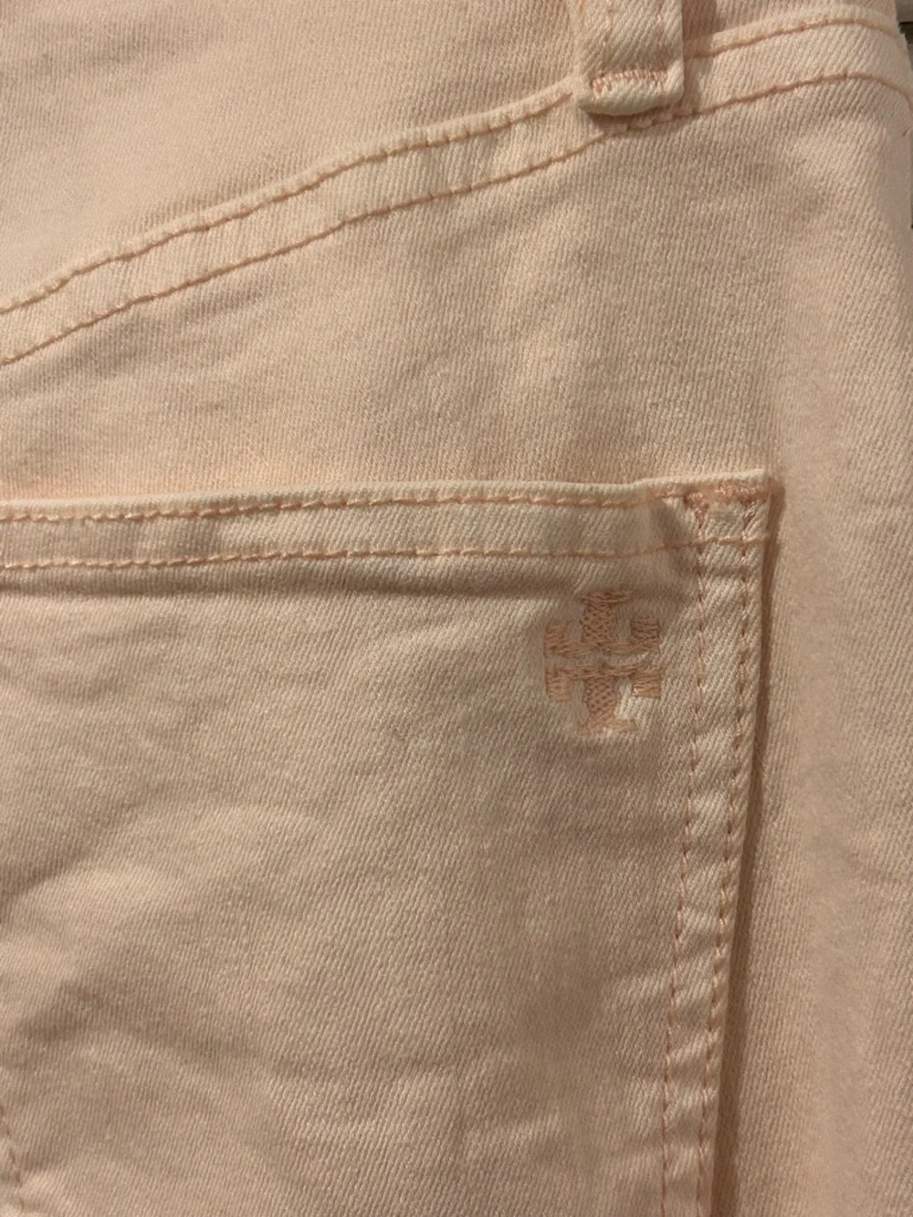Tory Burch Shell Pink Denim Jeans